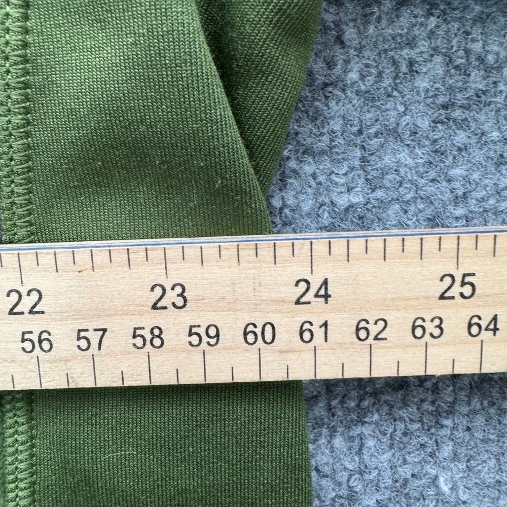 The North Face FlashDry Full Zip Jacket Mens XL‎ Green Brown Outdoor Fleece